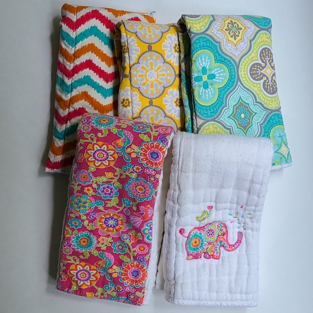 Double Burp Cloths